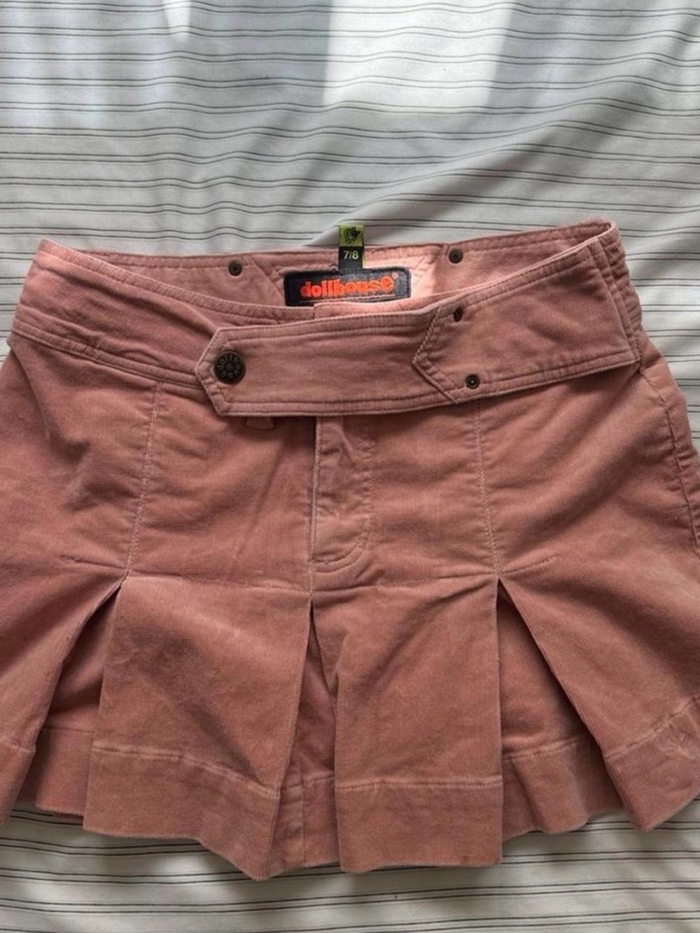 Y2K dollhouse Blush Pink Pleated Women’s Shorts